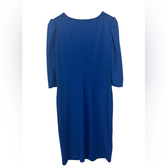 Sonnet James Play Dress Lucie Puff Knee Length Royal Blue L - Picture 4 of 5